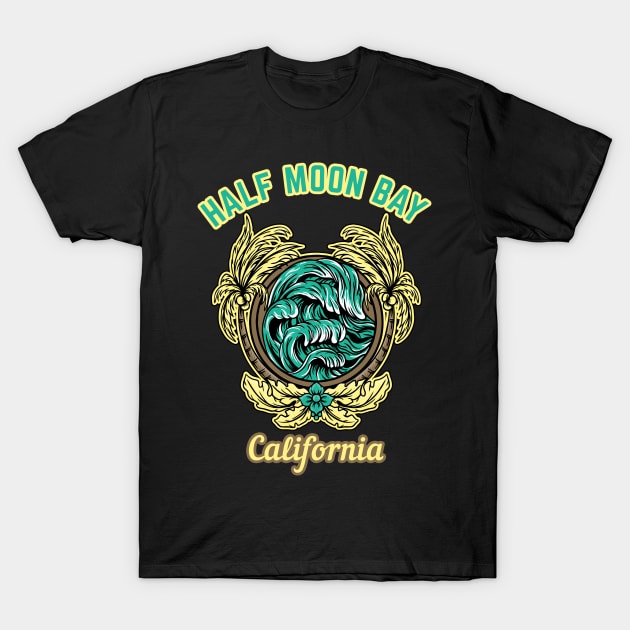 Half Moon Bay T-Shirt by LiquidLine